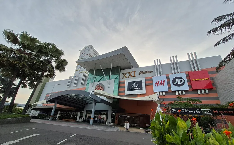 Exterior view of Mall Kelapa Gading in North Jakarta.
