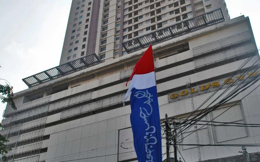 Thamrin City shopping complex and apartment building in central Jakarta.